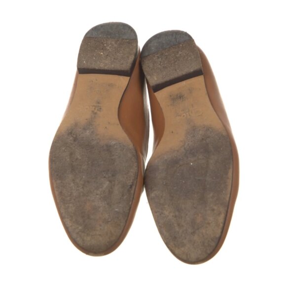 Used Chloe Leather Studded Accents Loafers Women's Size: 7 | IT 37 - Picture 5 of 5